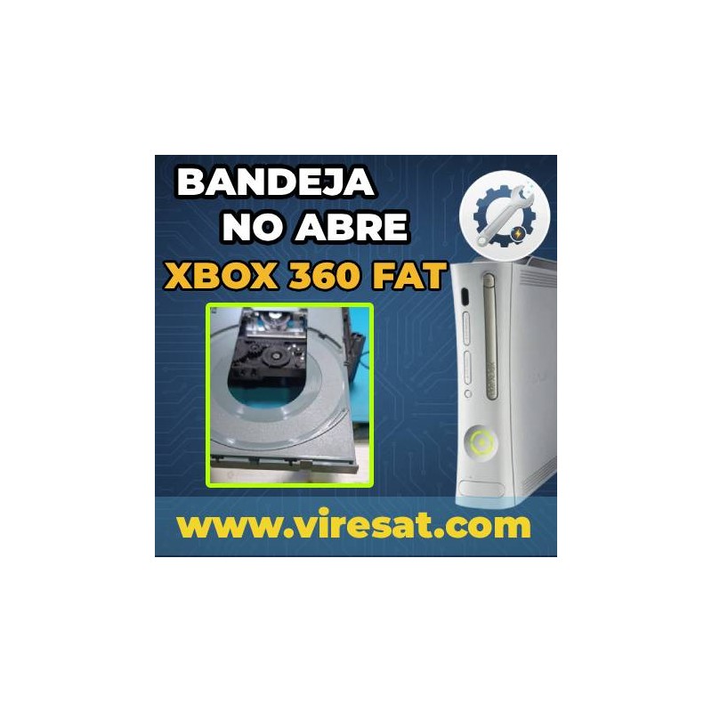 📀 Reparación Lector Xbox 360 Fat | Bandeja Atascada o No Abre