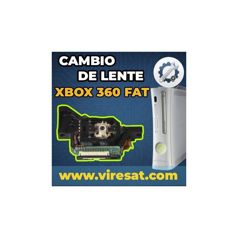 📀 Reparación Lente Xbox 360 Fat | No Lee Discos o Da Error de Lectura