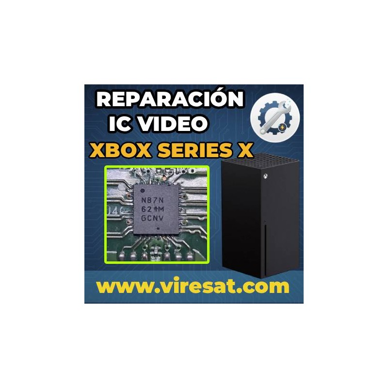 🧠 Xbox Series X | Reemplazar chip IC HDMI dañado