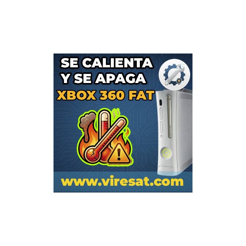 🔥 Reparación Xbox 360 Fat | Se Calienta o Se Apaga Solo
