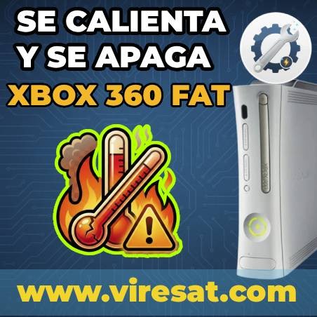 🔥 Reparación Xbox 360 Fat | Se Calienta o Se Apaga Solo