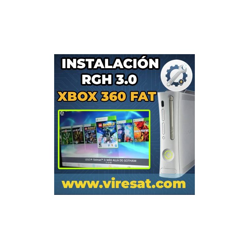 🛠 Instalación Chip RGH 3.0 Xbox 360 Fat | Desbloqueo y Homebrew