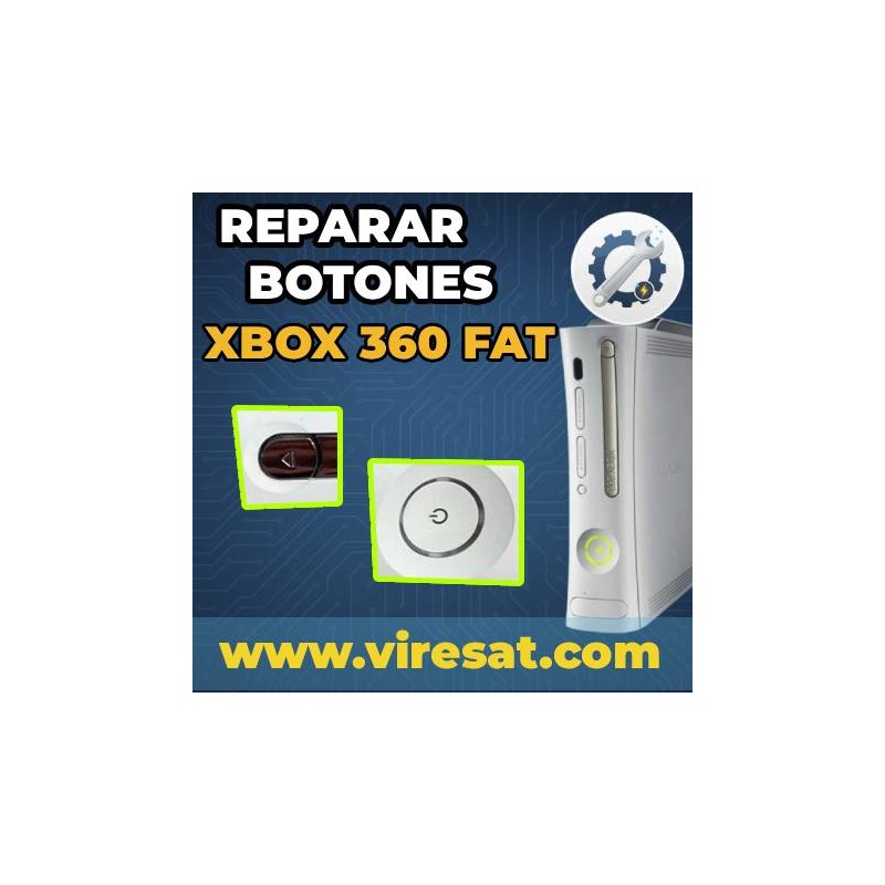🛠 Reparación Botón Encendido y Expulsar Xbox 360 Fat | No Responde