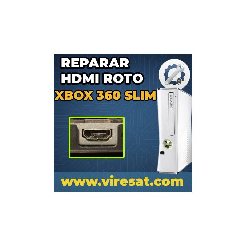🔌 Reparación HDMI Xbox 360 Slim | No Hay Señal o Puerto Dañado