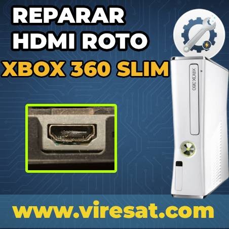 🔌 Reparación HDMI Xbox 360 Slim | No Hay Señal o Puerto Dañado