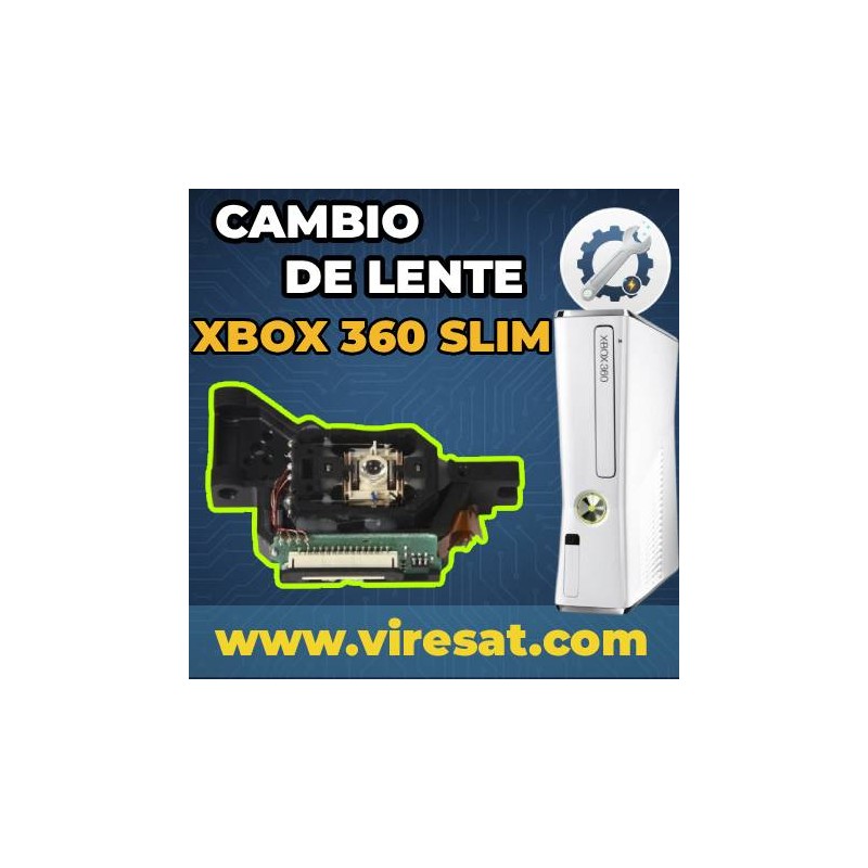 📀 Reparación Lente Xbox 360 Slim | No Reconoce Juegos o DVDs