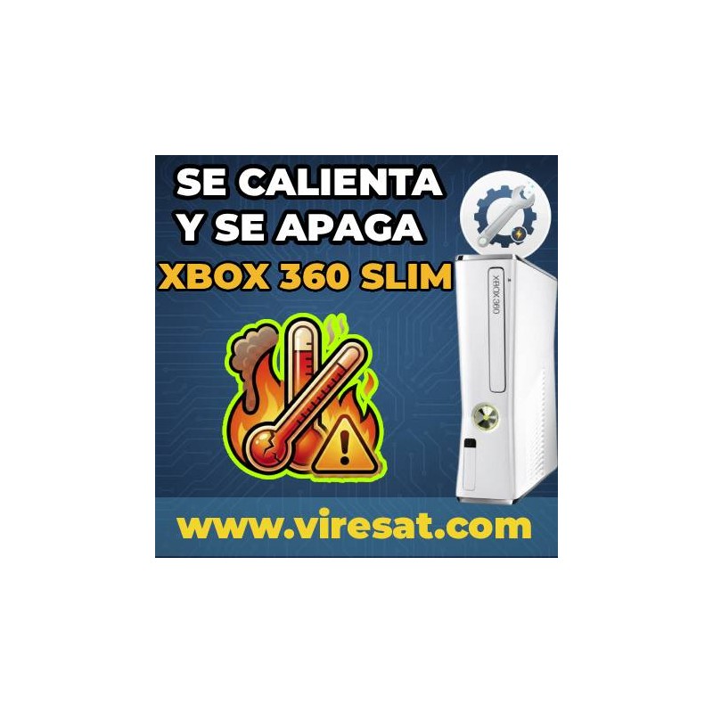 🔥 Reparación Xbox 360 Slim | Se Calienta o Se Apaga Solo