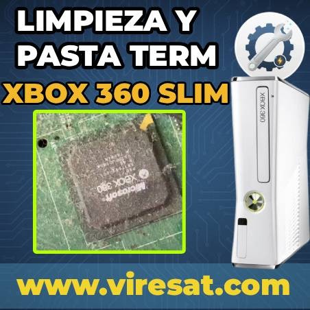🛠 Mantenimiento Xbox 360 Slim | Limpieza y Cambio de Pasta Térmica