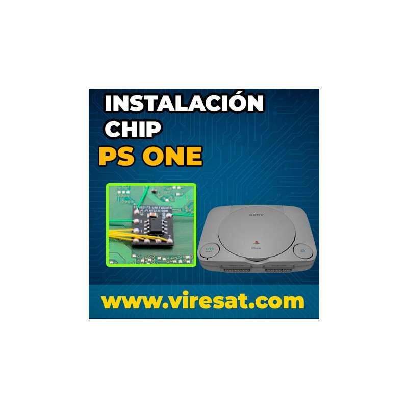 🧩 Instalar Chip PS One – Leer Copias y Juegos NTSC/PAL