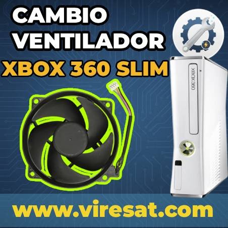 🛠 Reparación Ventilador Xbox 360 Slim | No Funciona o Hace Ruido
