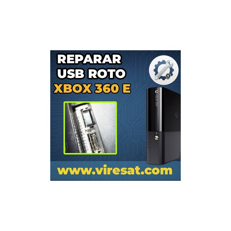 🔌 Reparación Puertos USB Xbox 360 Slim E | No Carga o No Conecta