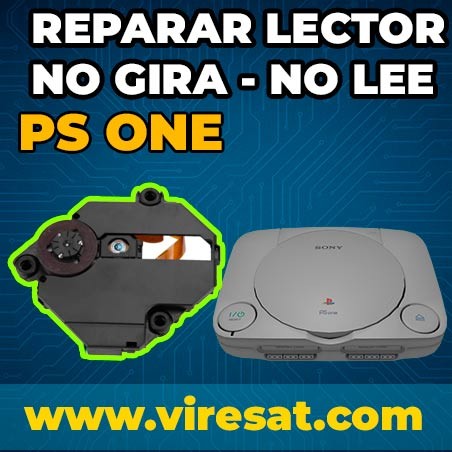 🔁 Reparar PS One – Disco No Gira, Lector No Lee Juegos CD