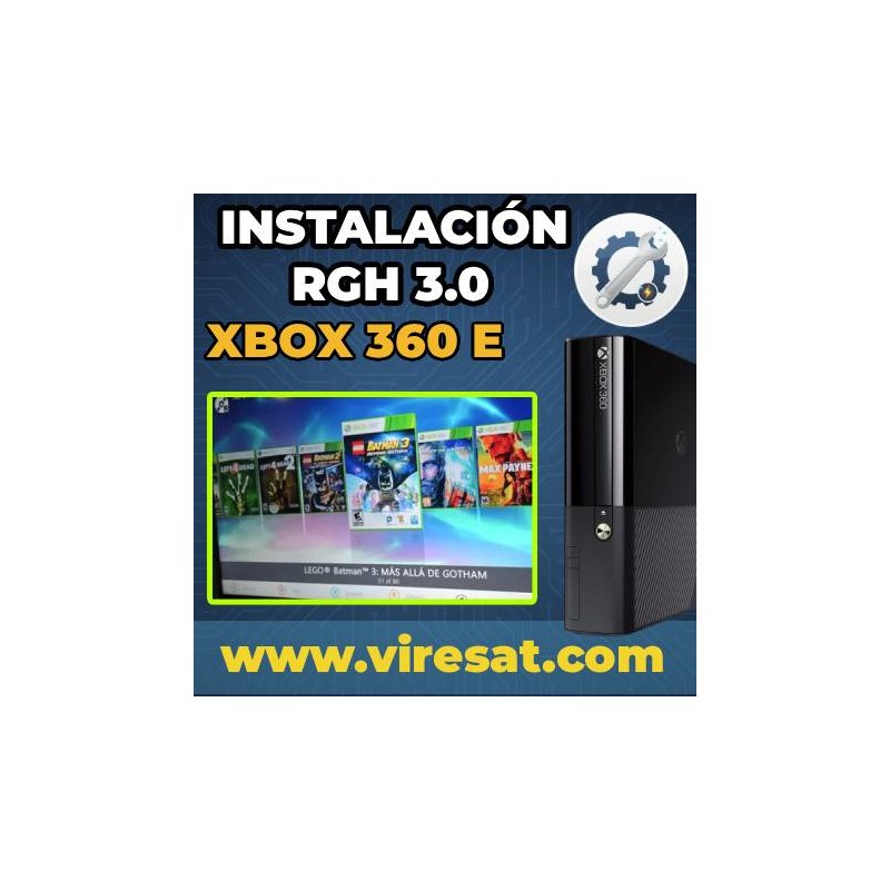 🛠 Instalación Chip RGH 3.0 Xbox 360 Slim E | Juegos y Emuladores