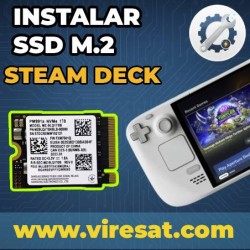 💾 Ampliación de Disco Duro SSD NVMe en Steam Deck (Instalación + Clonación o...