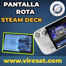 📱 Cambio de Pantalla Rota LCD en Steam Deck