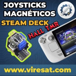 🎮 Cambio de Joysticks Magnéticos (Efecto Hall) en Steam Deck