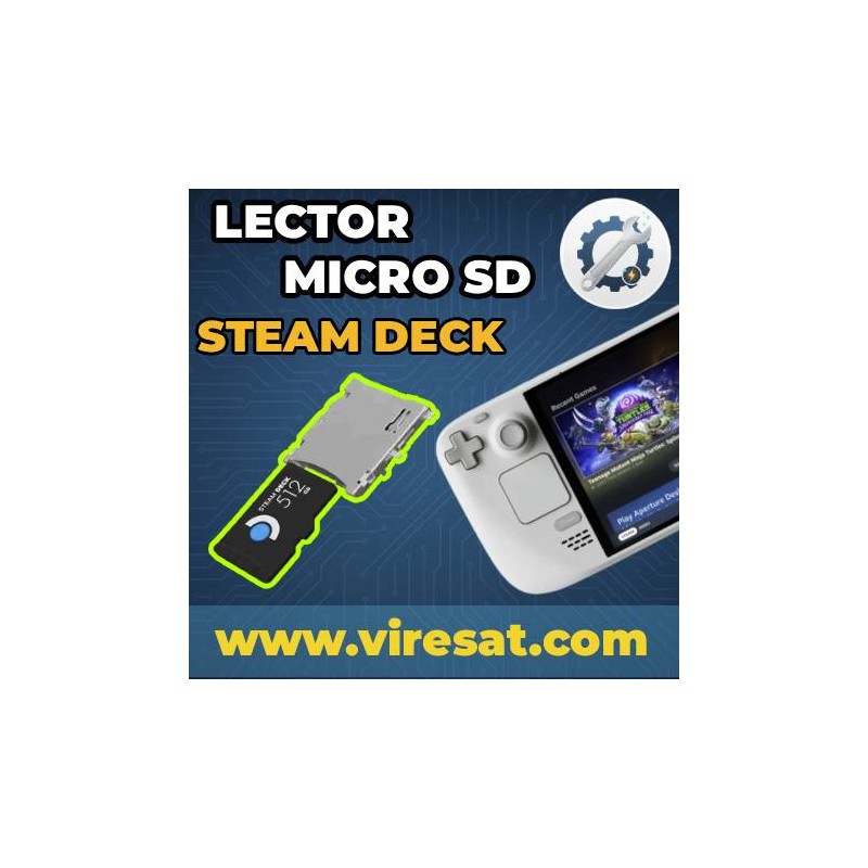 💾 Reparación del Lector de Tarjetas MicroSD en Steam Deck