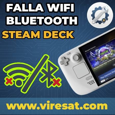 📶 Reparación o Sustitución del Módulo WiFi / Bluetooth en Steam Deck
