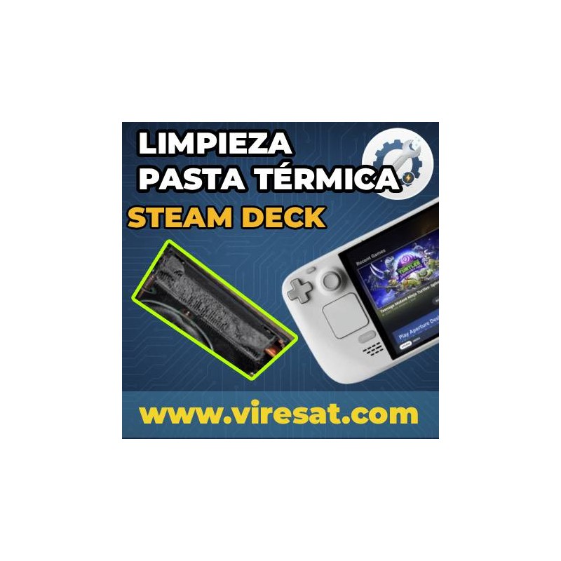 🛠️ Limpieza, Cambio de Pasta Térmica y Mantenimiento en Steam Deck