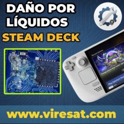 💧 Reparación de Steam Deck Mojada o Dañada por Líquidos