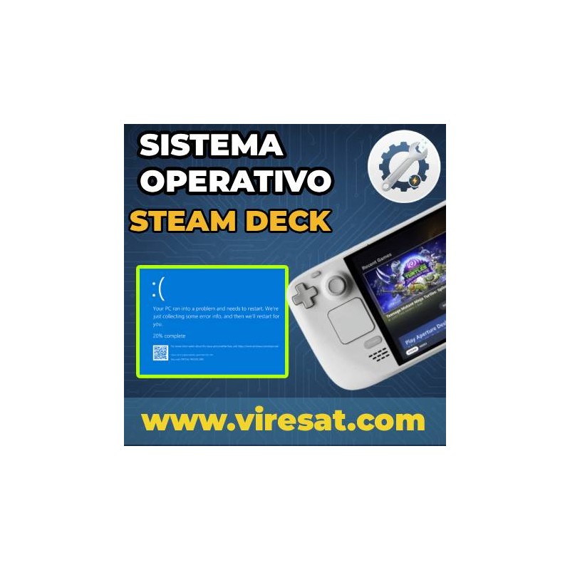 💻 Reparación del Sistema Operativo de Steam Deck