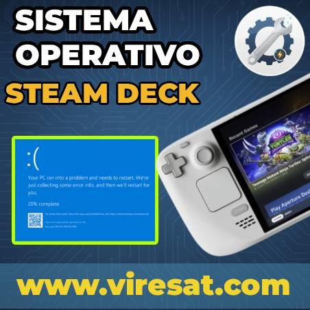 💻 Reparación del Sistema Operativo de Steam Deck