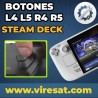 🎮 Reparación o Sustitución de Botones Traseros (L4, L5, R4, R5) en Steam Deck