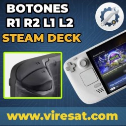 🎮 Reparación o Cambio de Botones Superiores (L1, L2, R1, R2) en Steam Deck