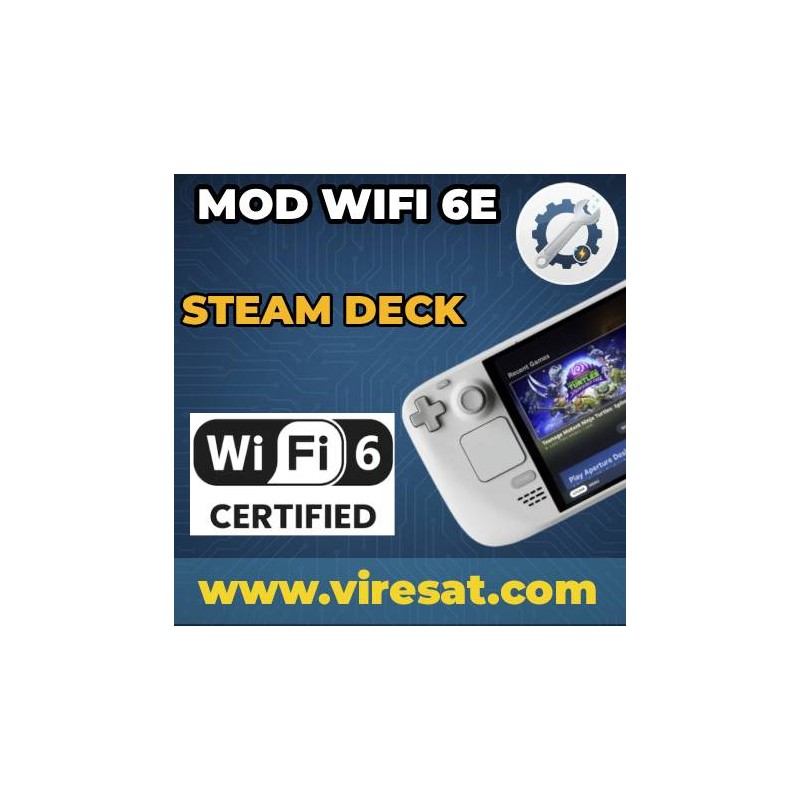 🚀 Mod de Instalación de WiFi 6E en Steam Deck