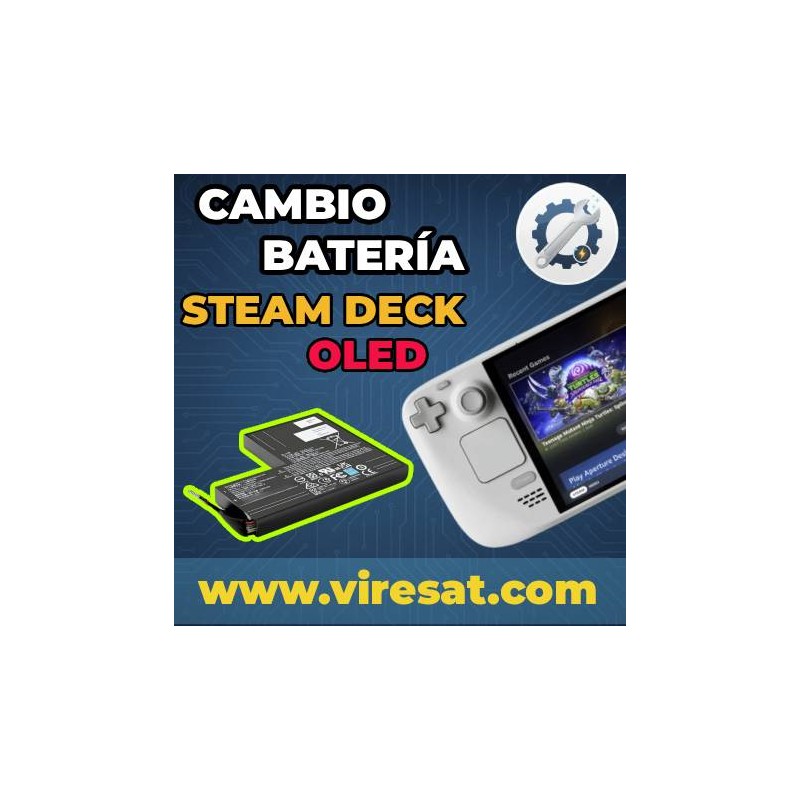 🔋 Cambio de Batería en Steam Deck OLED 50 WH