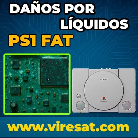 💧 Reparar PS1 Mojada | Daños por Líquido o Humedad