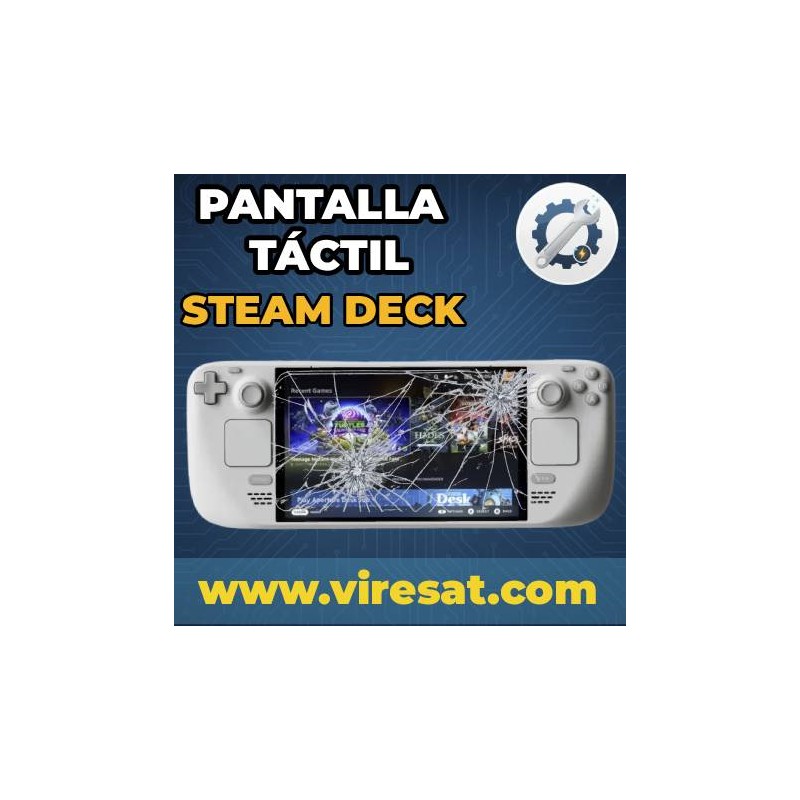 📱 Cambio de Pantalla Táctil (Digitalizador) en Steam Deck