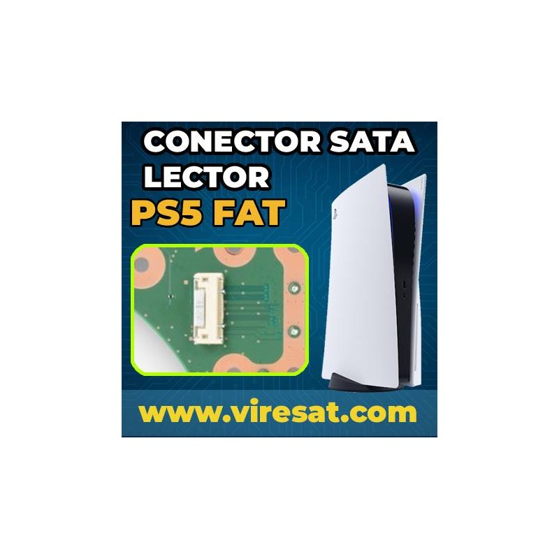 🔌 Reparación de Conector de Datos SATA o Alimentación del Lector en PS5