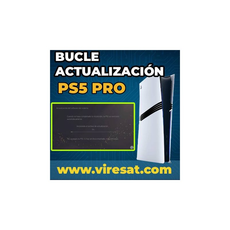 🔁 Reparar Bucle de Actualización en PS5 Pro | Solución de Sistema