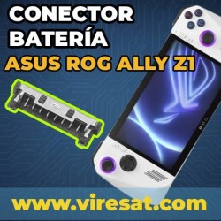 Reparar conector batería roto Asus rog ally z1 / Extreme