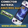 Reparar conector batería roto Asus rog ally z1 / Extreme