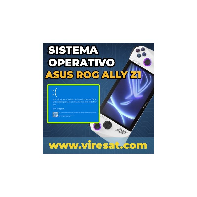 🔧 Reinstalación Sistema Operativo ASUS ROG Ally Z1 Extreme | Windows + Armory Crate