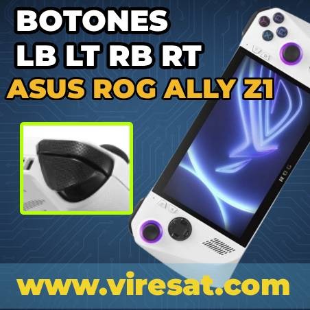 🔧 Reparación Botones LB LT RB RT ASUS ROG Ally Z1 Extreme | A Domicilio