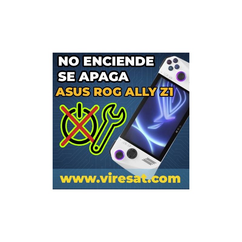 🔧 Reparación ASUS ROG Ally Z1 Extreme No Enciende Ni Carga | Recogida a Domicilio