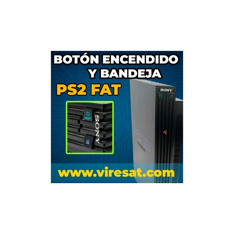 🔘 Reparar Botón PS2 FAT | Encendido o Expulsión de Disco