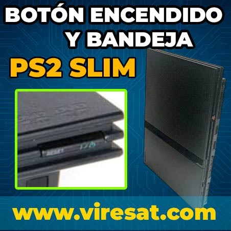 🔘 Reparar Botón PS2 Slim | Encendido o Apertura de Tapa