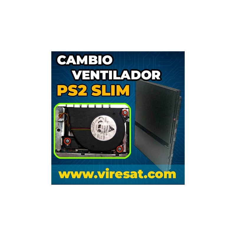 🌬️ Reparar Ventilador PS2 Slim | Se Calienta o Hace Ruido