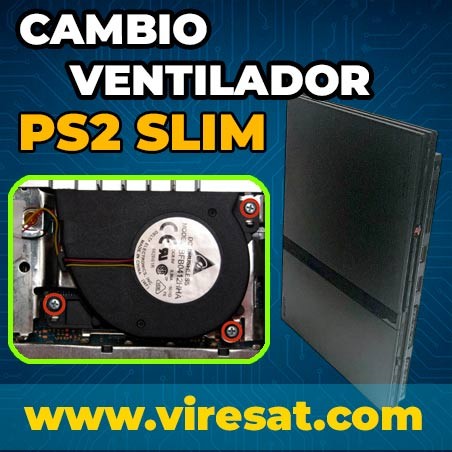 🌬️ Reparar Ventilador PS2 Slim | Se Calienta o Hace Ruido