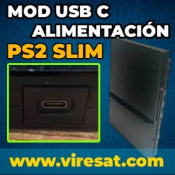 🔌 Mod USB-C PS2 Slim | Cambio de Entrada de Alimentación