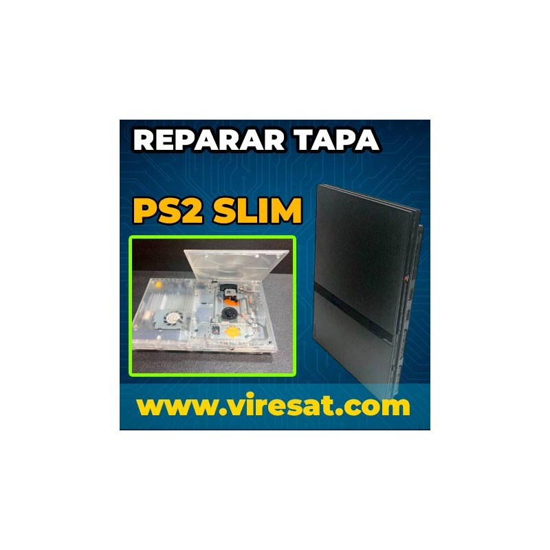 📀 Reparar Tapa Disco PS2 Slim | No Abre o No Cierra Bien