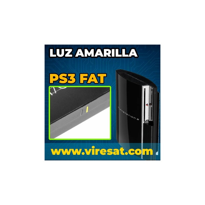 ⚠️ Reparación Luz Amarilla PS3 Fat | Solución a Fallos de Encendido
