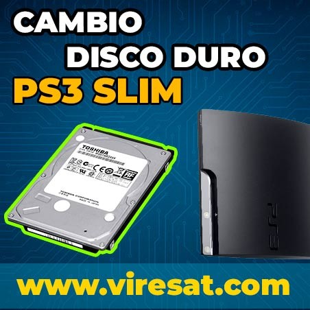 ⚡ Cambio de Disco Duro PS3 Slim | Aumenta Capacidad y Rendimiento