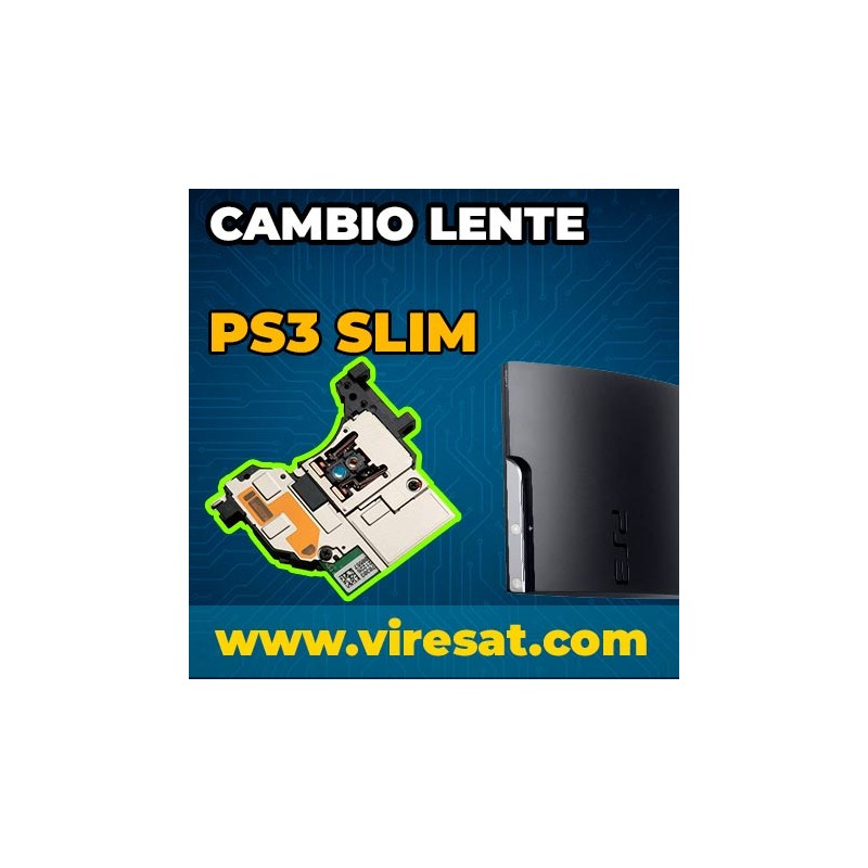 🔍 Reparación Lente PS3 Slim | Soluciona Problemas de Lectura de Discos